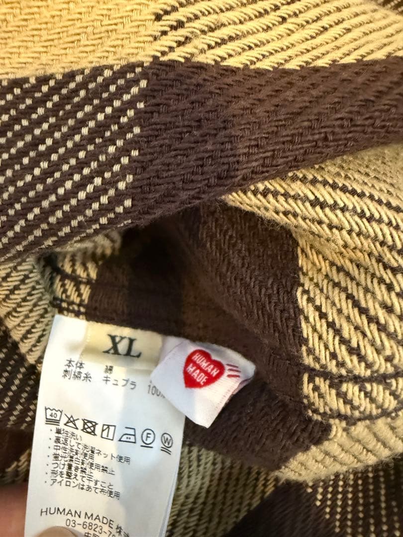 ヒューマンメイド　CHECK SHIRT