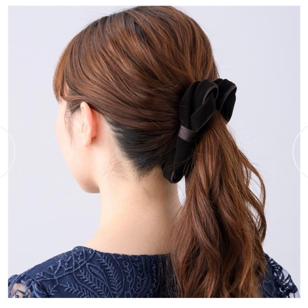 コンプレックスビズ 美品★ ベルベット ベロア バナナクリップ