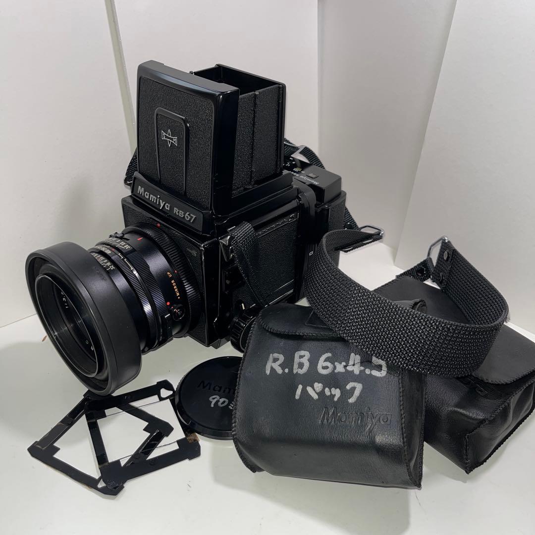 フィルムカメラ Mamiya RB67 Pro S SEKOR C 90mm f3.8 + a