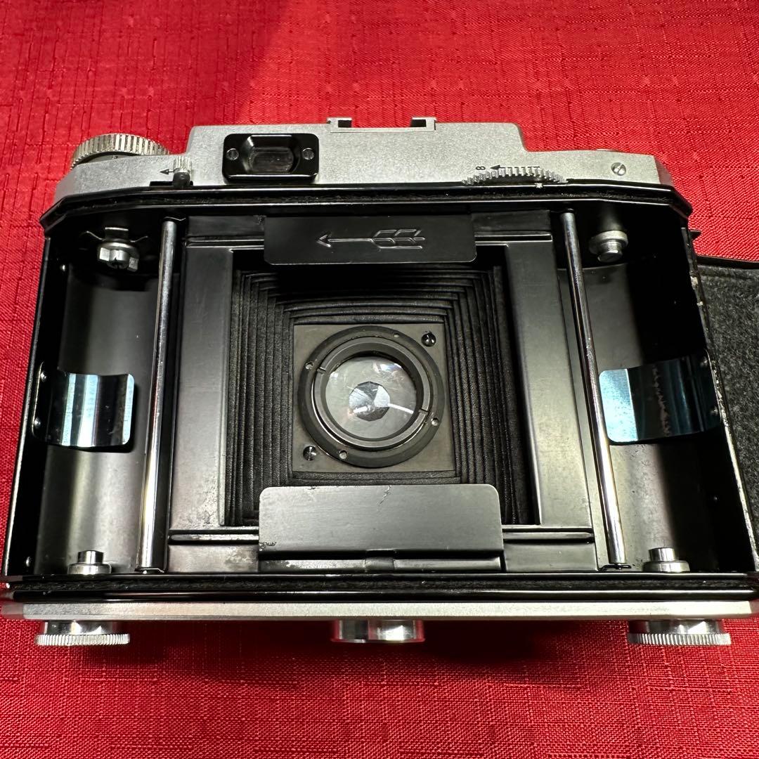 希少品 牛革ケース付 MAMIYA 6 マミヤ 6 スプリングカメラ 蛇腹カメラ