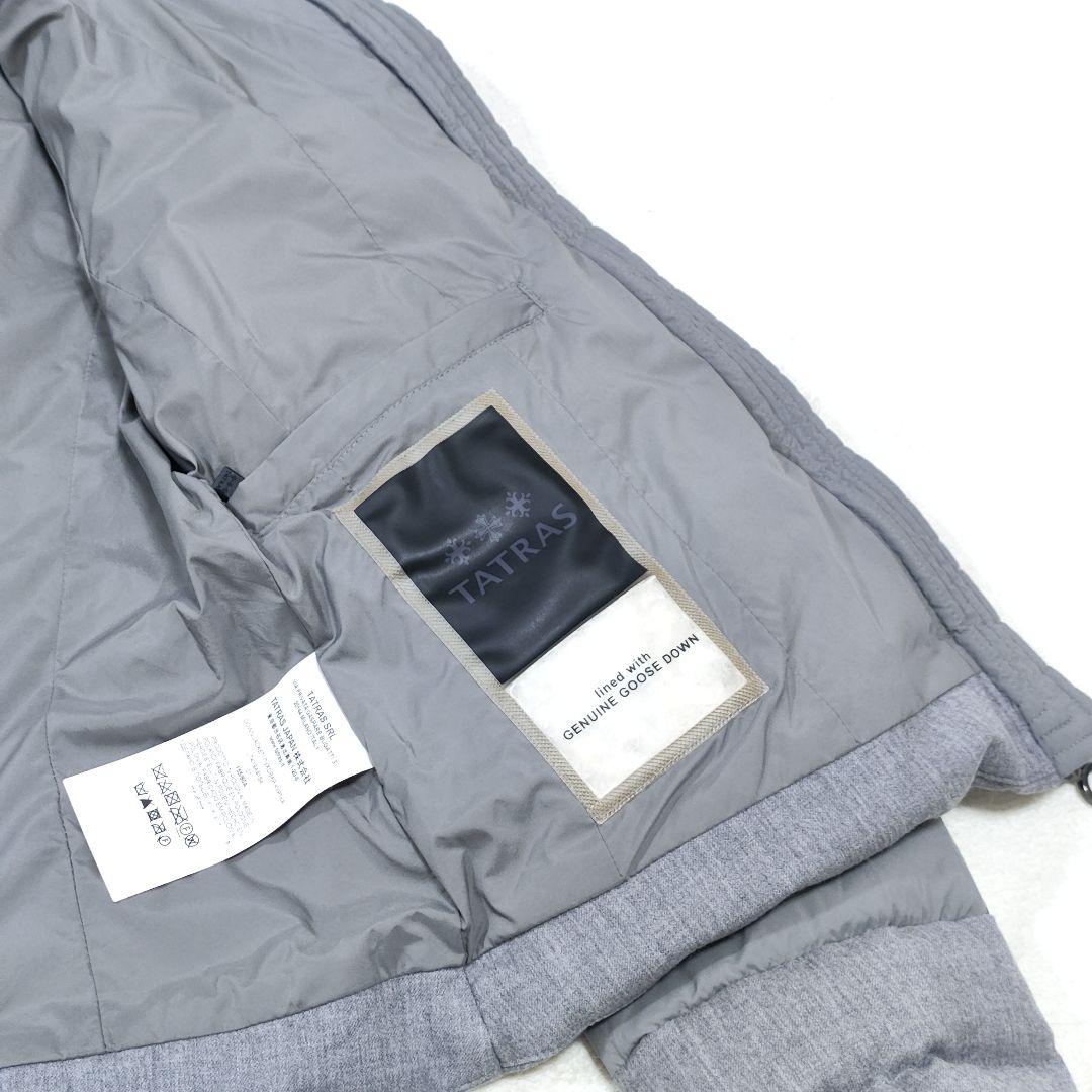 ⭐️訳あり美品⭐️タトラス ヴァレナ ダウンジャケット ショート ファー グレー