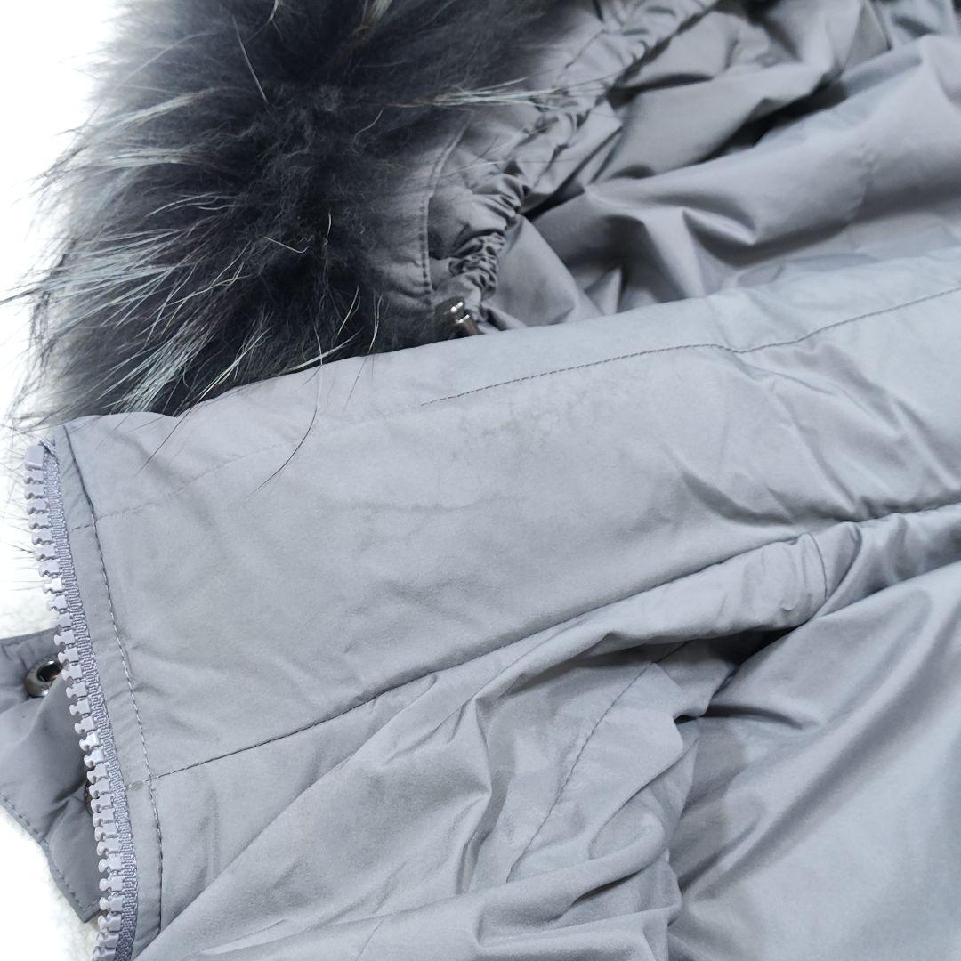 ⭐️訳あり美品⭐️タトラス ヴァレナ ダウンジャケット ショート ファー グレー