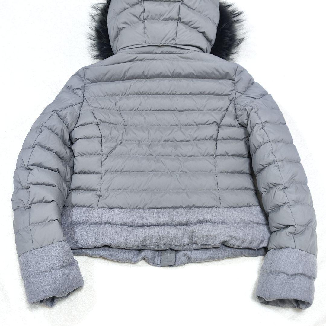 ⭐️訳あり美品⭐️タトラス ヴァレナ ダウンジャケット ショート ファー グレー
