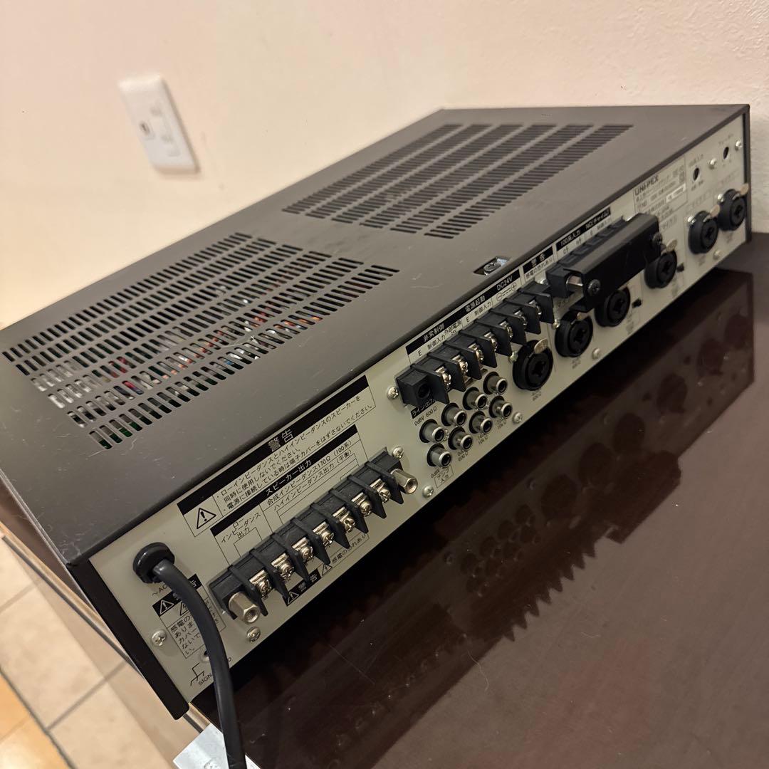 【BE-60】UNI-PEX 卓上型ベーシックアンプ 60W