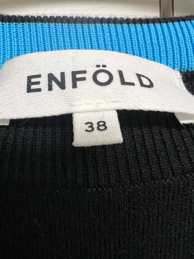 enfold ENFOLD スリットリブプルオーバー　38
