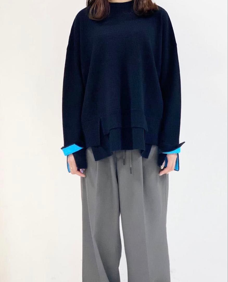 enfold ENFOLD スリットリブプルオーバー　38