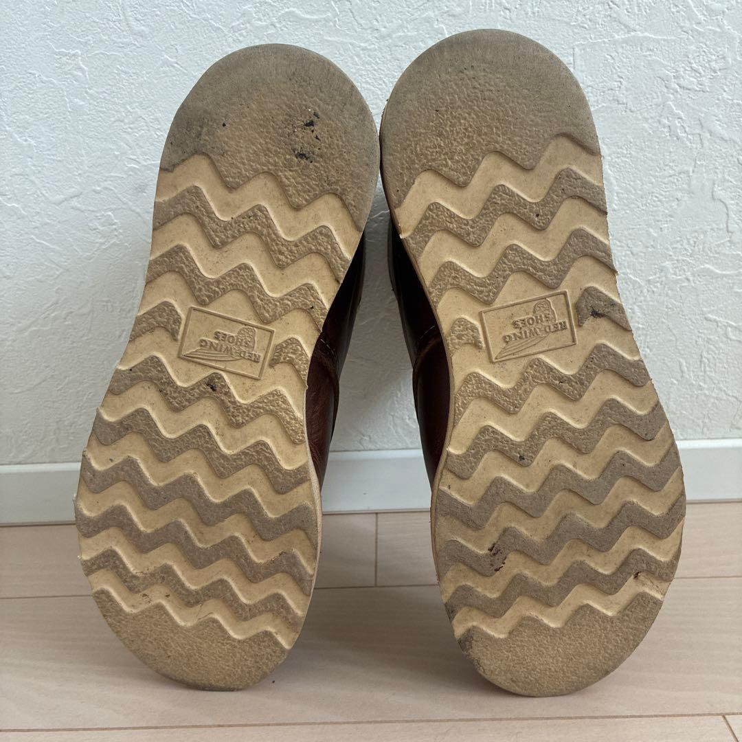 レッドウィング　US6D 赤茶9111 日本サイズ24.5cm 美品