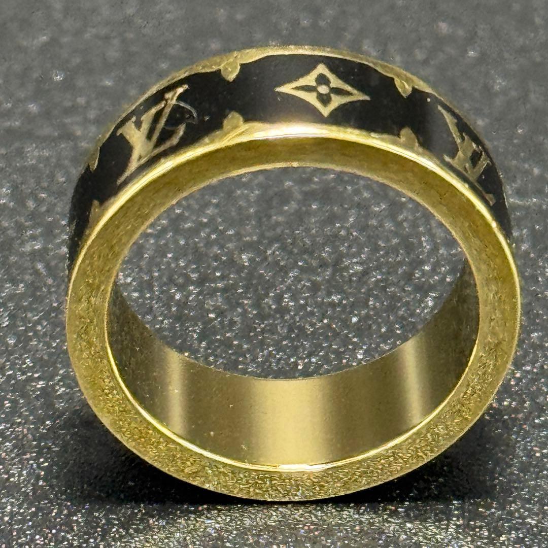 LOUIS VUITTON ルイヴィトン リング ナノグラム エナメル 指輪