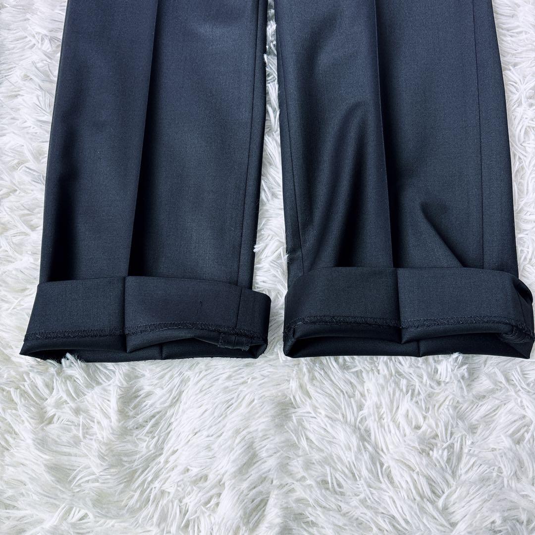 【未使用級】23区tessuti bahariye 高級生地　パンツスーツ　黒