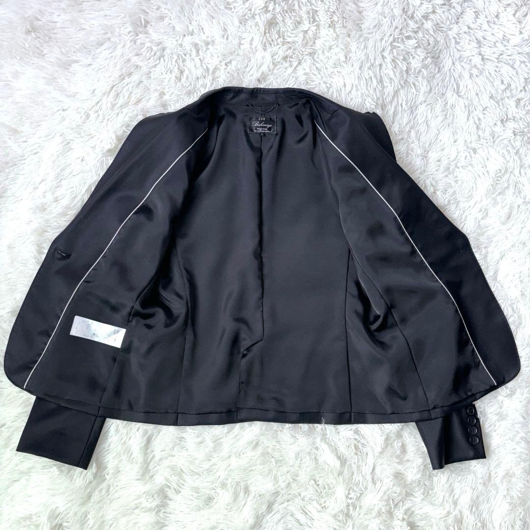 【未使用級】23区tessuti bahariye 高級生地　パンツスーツ　黒