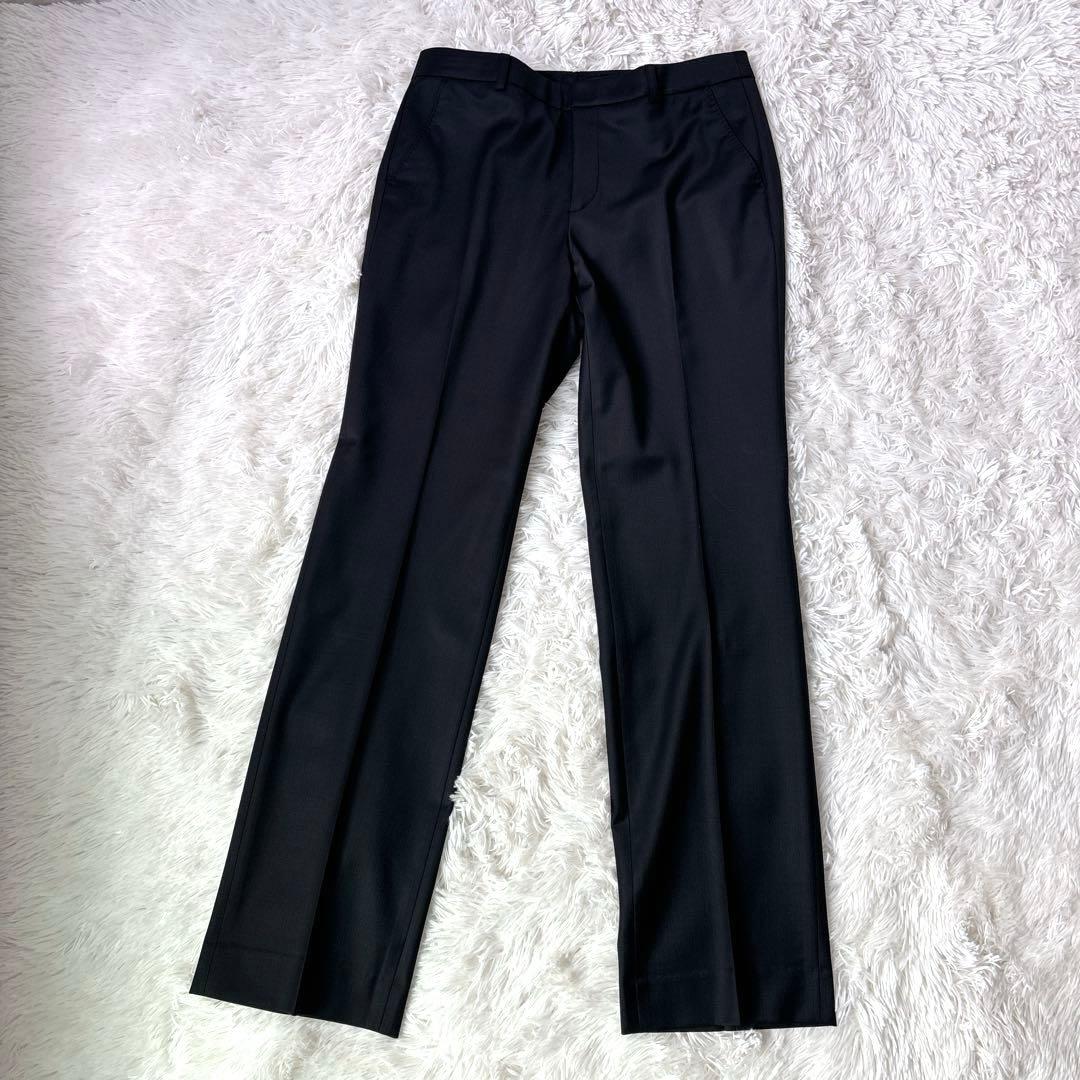 【未使用級】23区tessuti bahariye 高級生地　パンツスーツ　黒