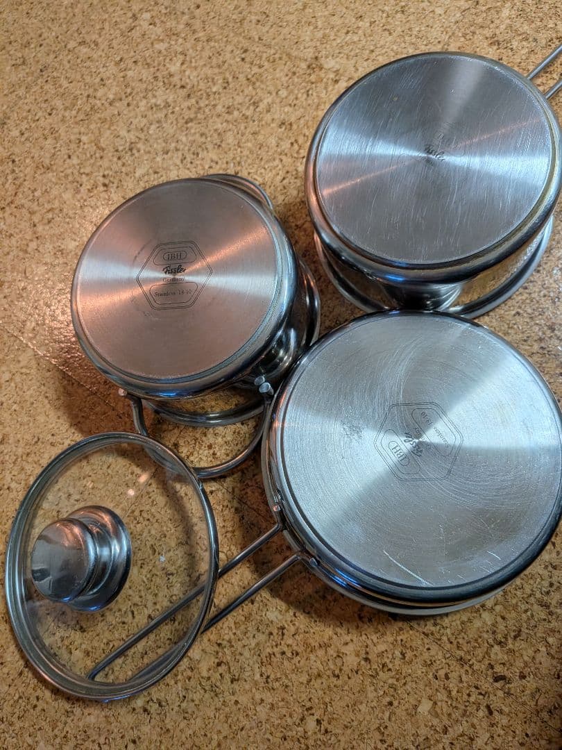 フィスラー お鍋セット 中古品　4点セット