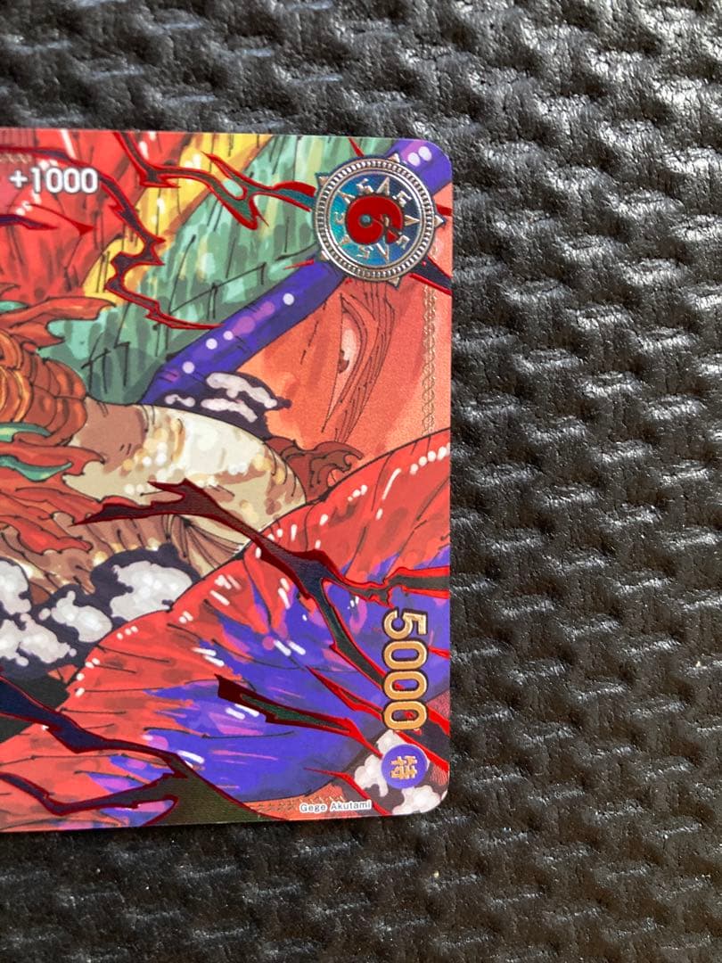 マーカスマーズ聖 レッドパラレル　ワンピースカード