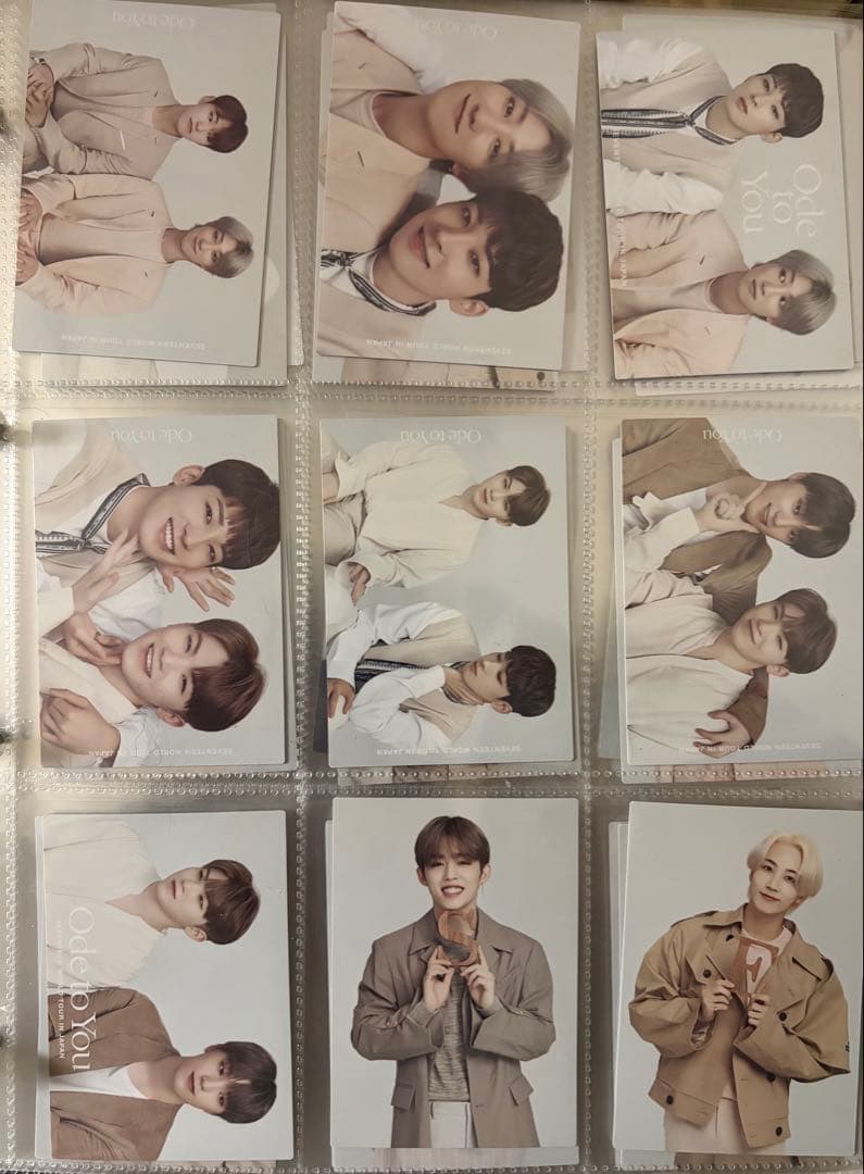 SEVENTEEN Ode to you トレカ まとめ売り セット