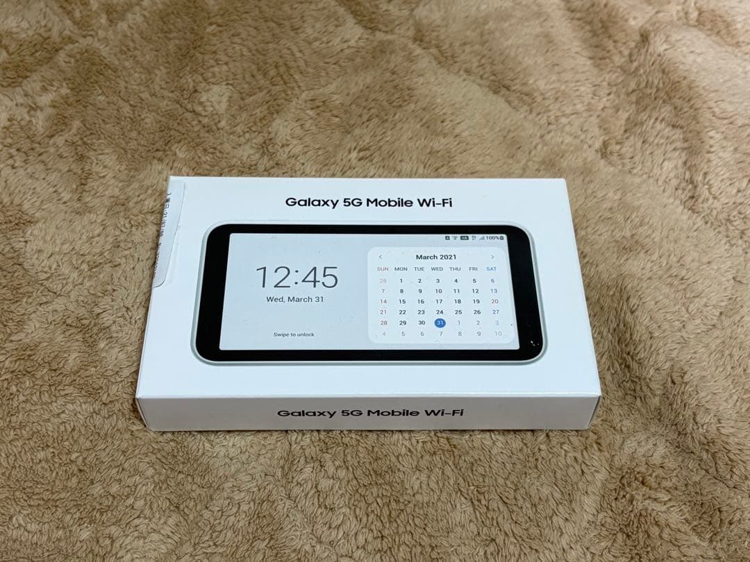ルーター・ネットワーク機器 SCR01 GALAXY 5G mobile WiFi