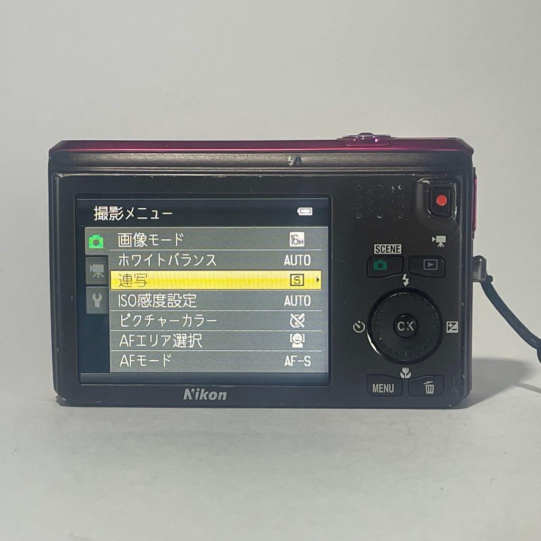 【動作確認済】Nikon COOLPIX S6300 ピンク