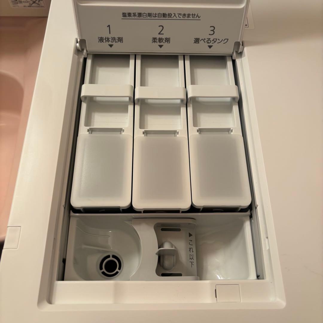 25年式　Panasonic ドラム式洗濯機　NA-LX127DR-W