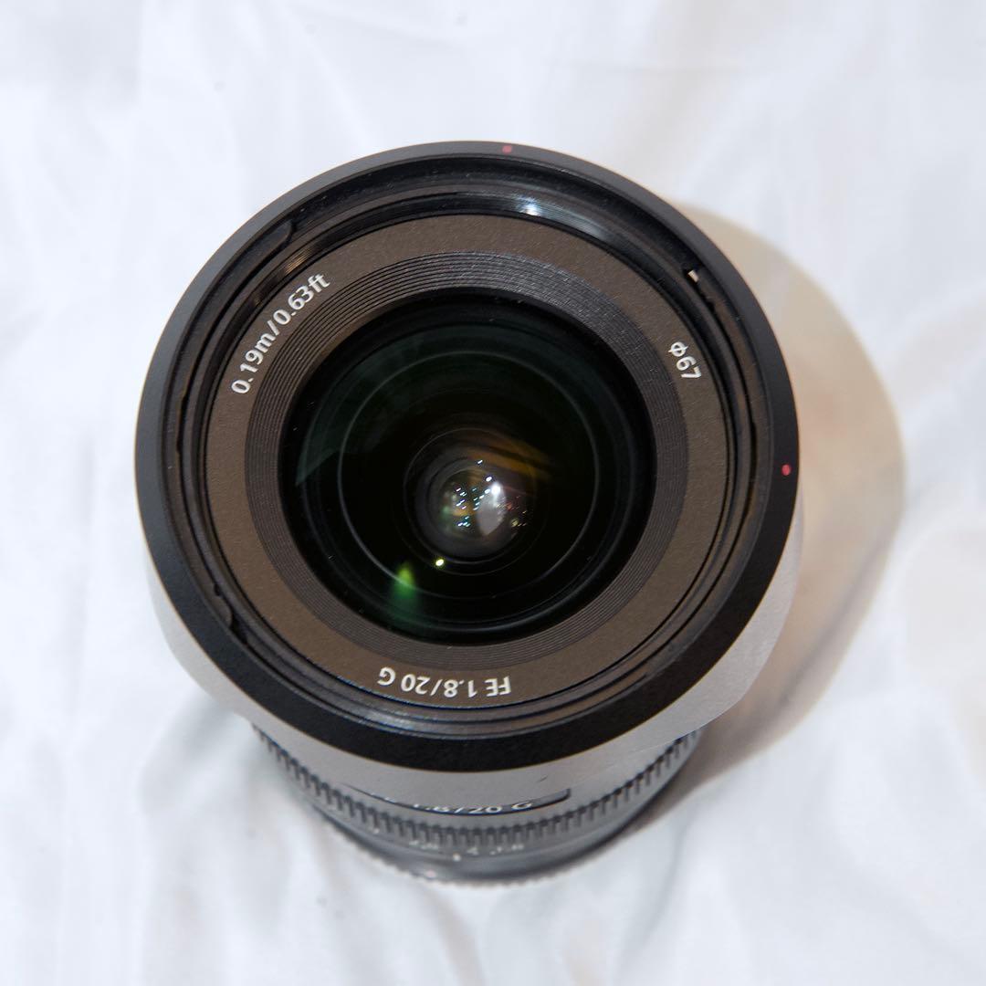 Sony FE 20mm F1.8 G 純正　フルサイズ用 Gレンズ