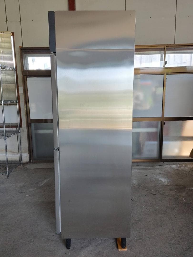 美品・フクシマ 縦型冷蔵庫（4枚ドア） GRN-090RM（改） 業務用