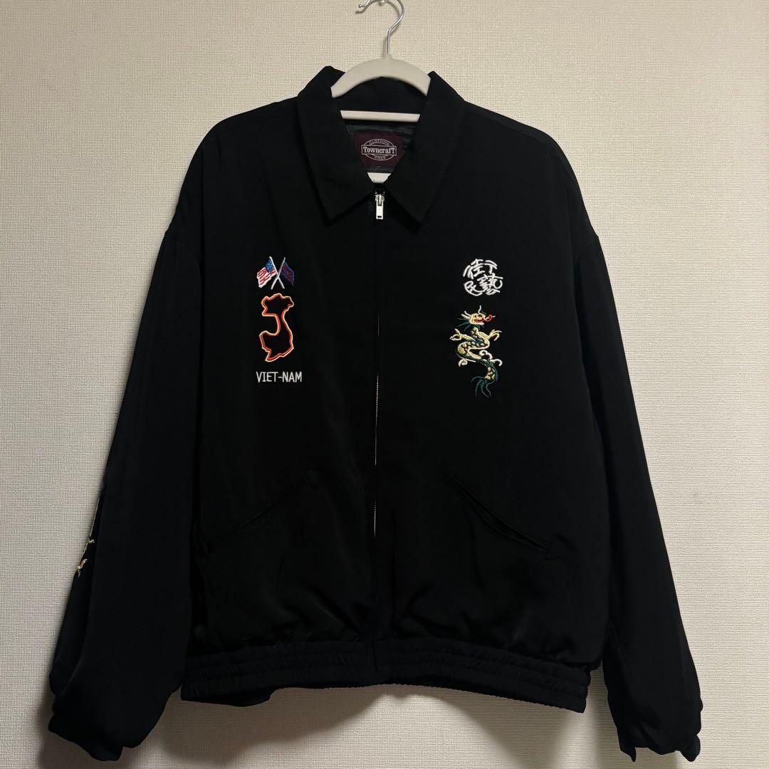 Towncraft　エンブロイダリースーベニアジャケット　Lサイズ　ベトジャン