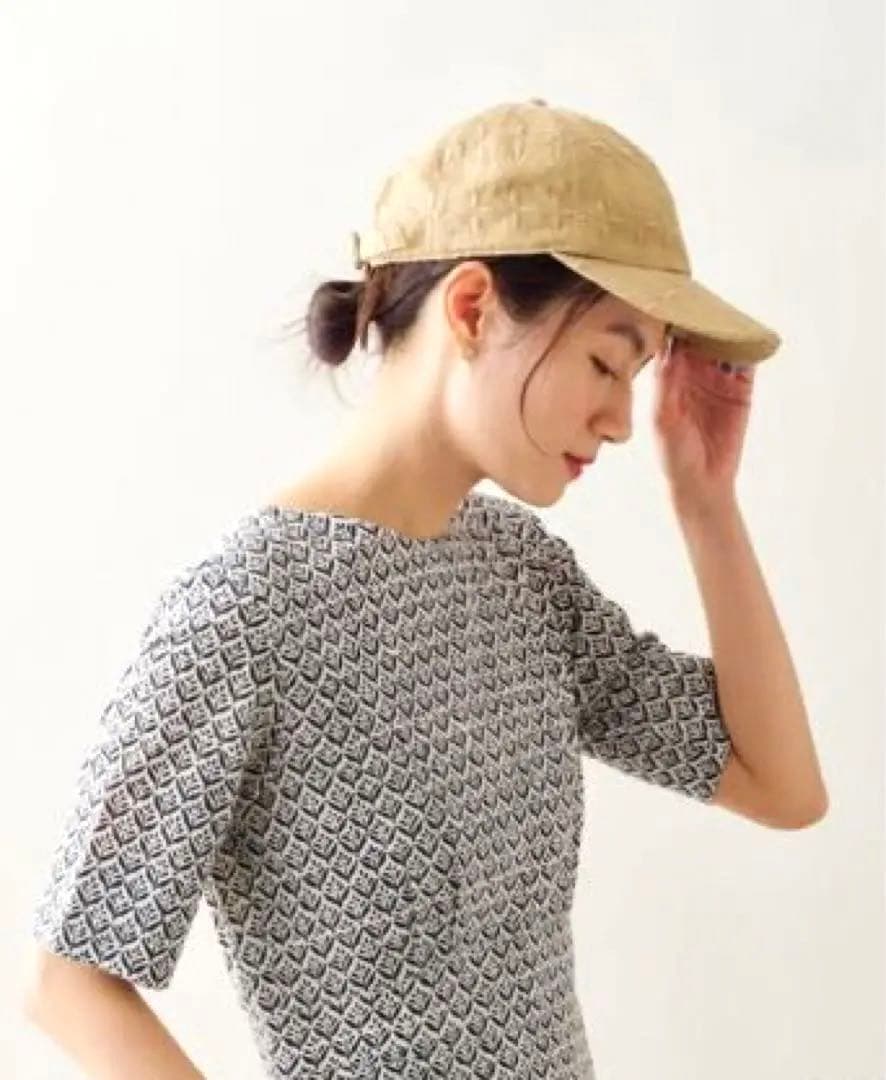 新品□ヌキテパne Quittez pas/キャップ Cotton Linen