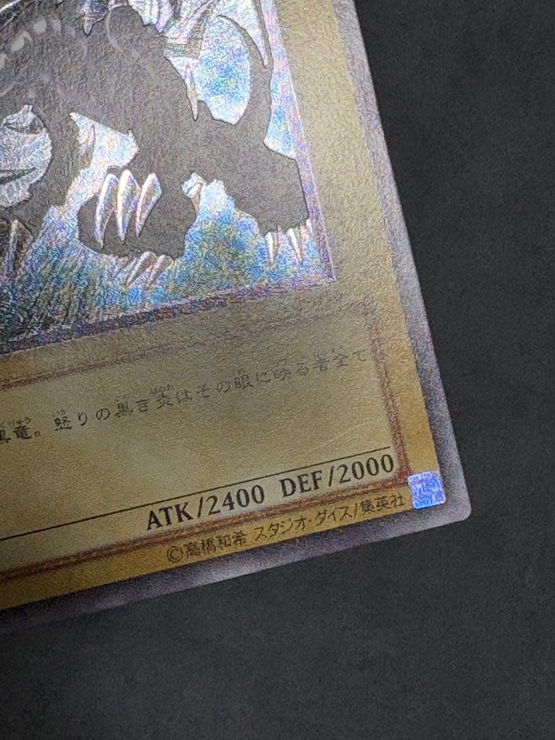 遊戯王　真紅眼の黒竜　レリーフ　アルティメットレア