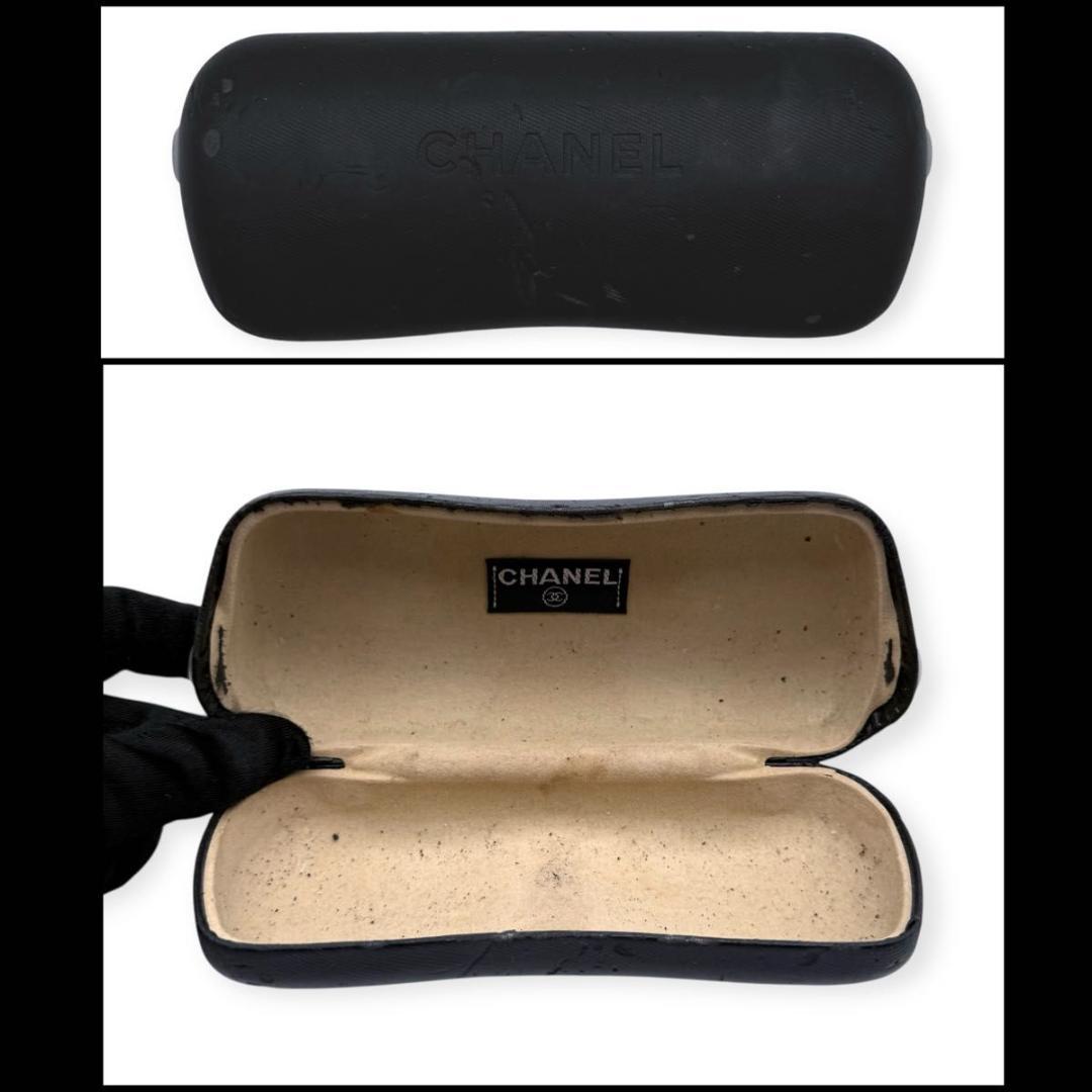 【美品】CHANEL シャネル　ココマーク　リムレス　サングラス　スクエア