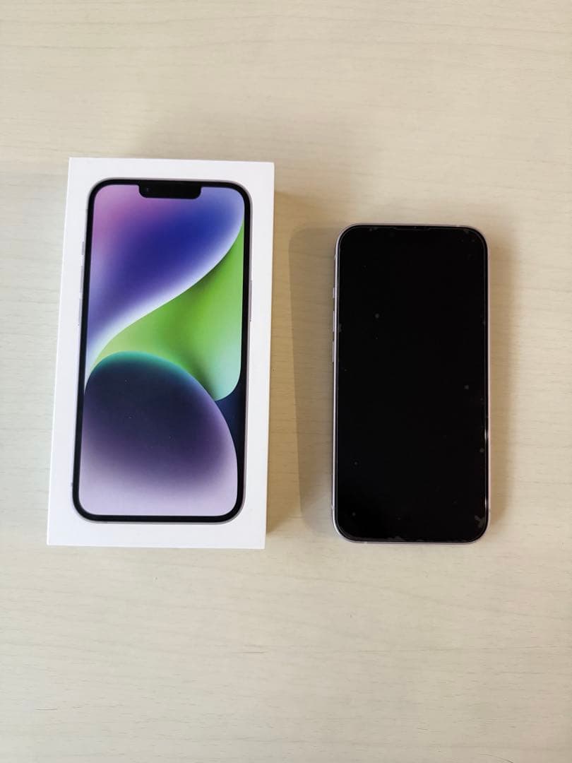 値下げ　Apple iPhone 14 512GB パープル 本体