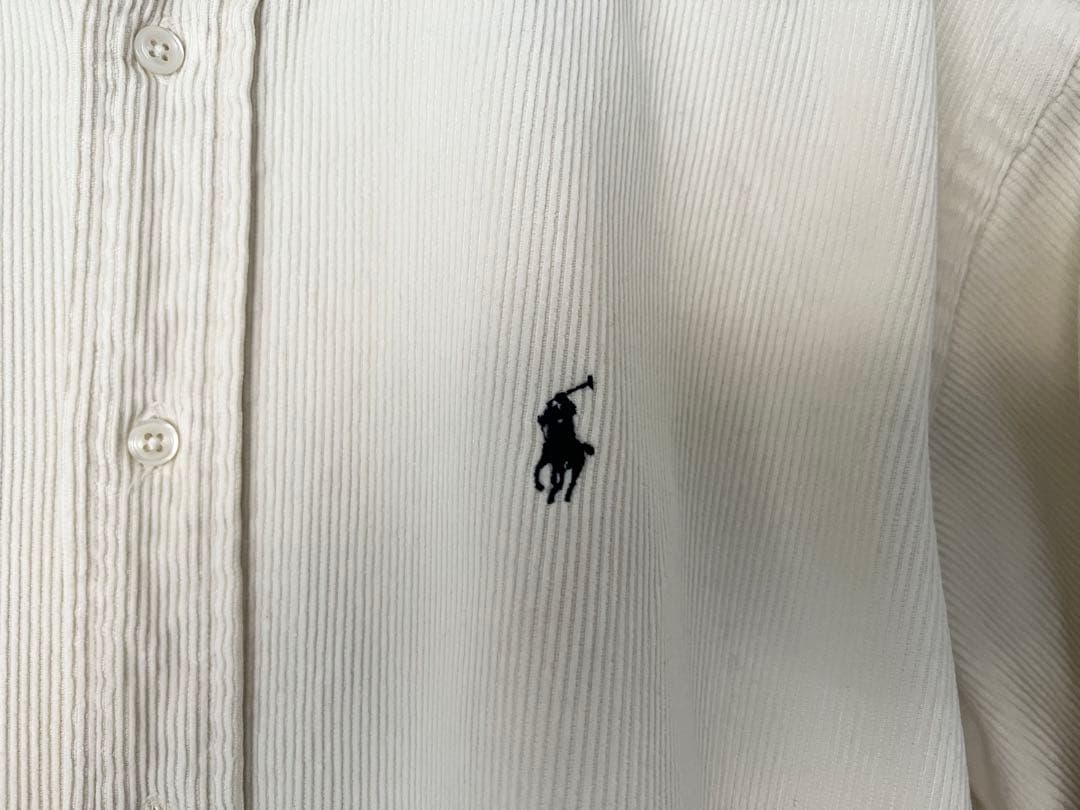 Ralph Lauren BRAKE アイボリー コーデュロイ 長袖シャツ
