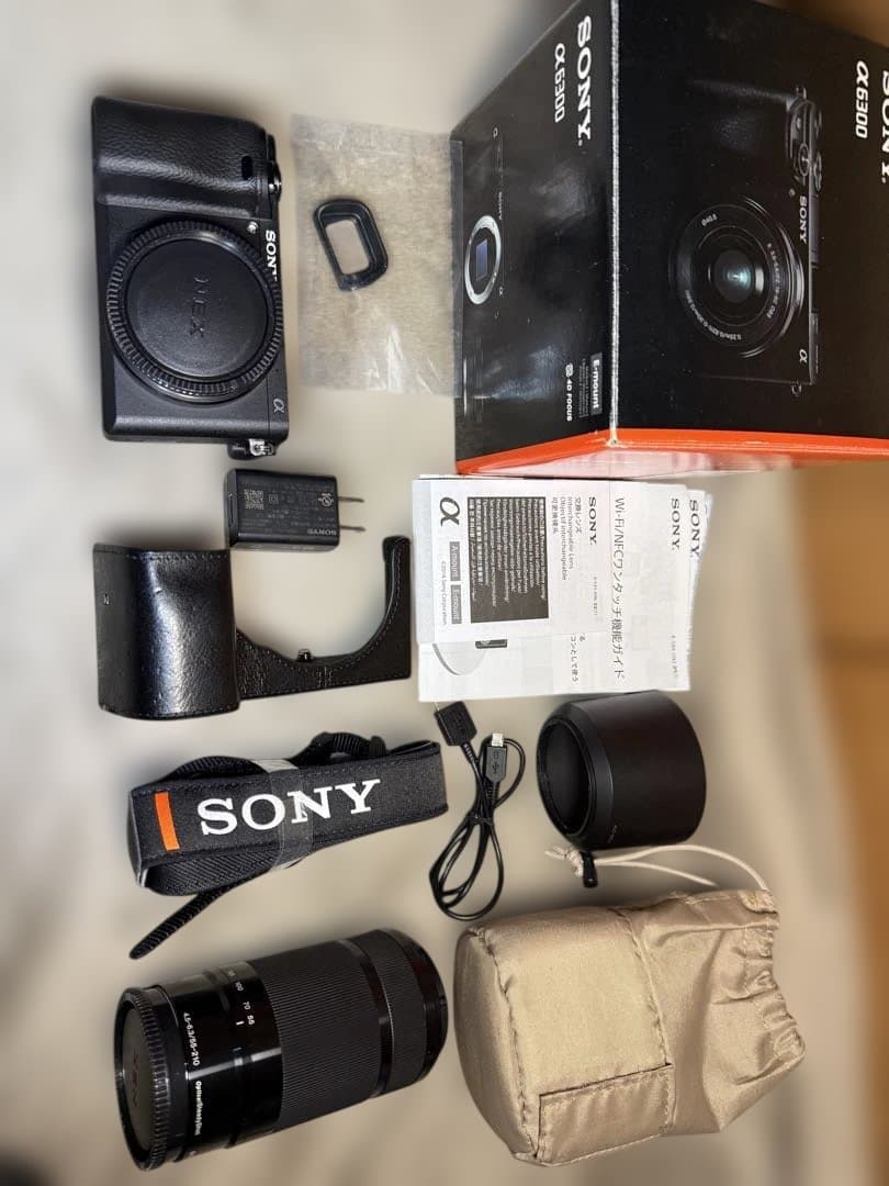 SONY α6300 とレンズSEL55-210mm