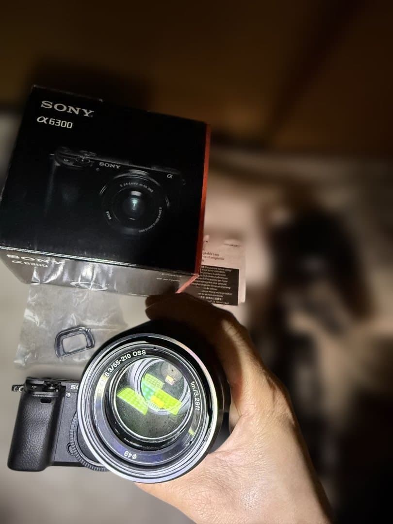 SONY α6300 とレンズSEL55-210mm