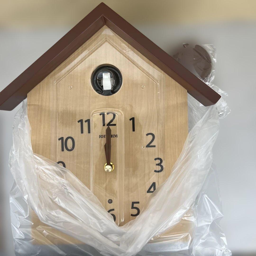 512172リズム(RHYTHM) 鳩時計 ふいご式 カッコースタイル