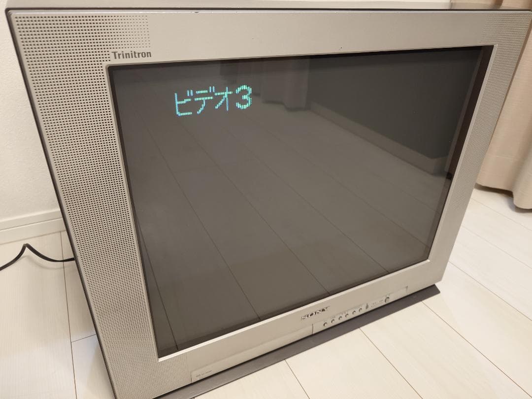 SONY Trinitron 25型 ブラウン管TV リモコン無し 引き取り限定