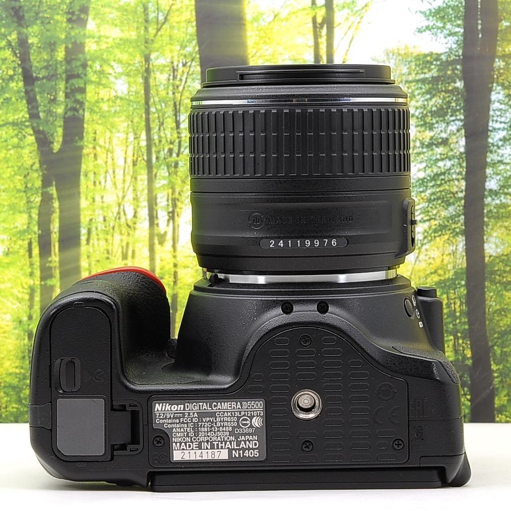 スマホ転送機能付☆ニコン D5500☆液晶タッチで簡単操作♪高画質一眼レフ