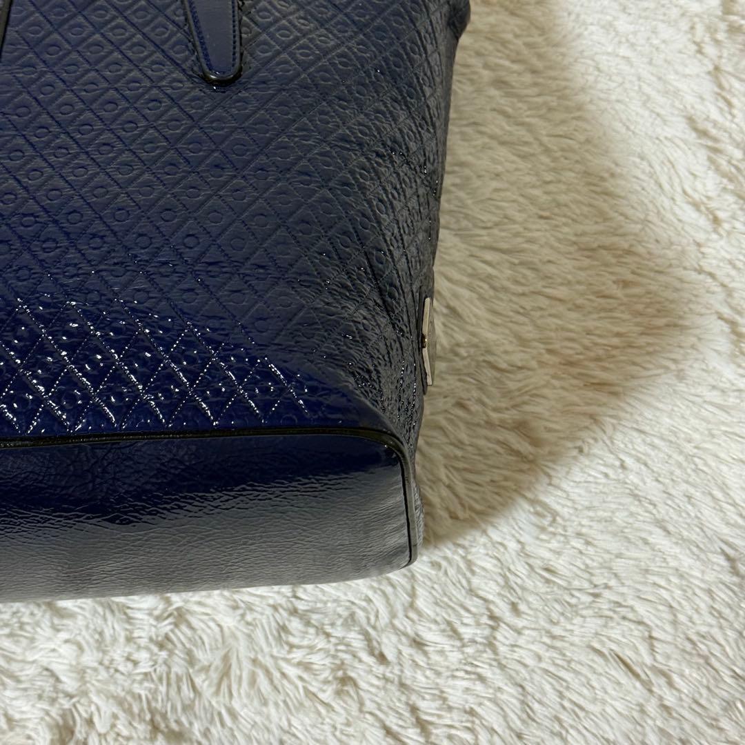 ⭐️極美品⭐️　TOD's　トッズ　2way　ハンドバッグ　トート　ネイビーブルー