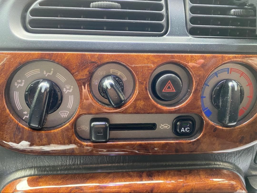 L700S ミラジーノ　エアコン　ツマミ　ノブ　シルバー