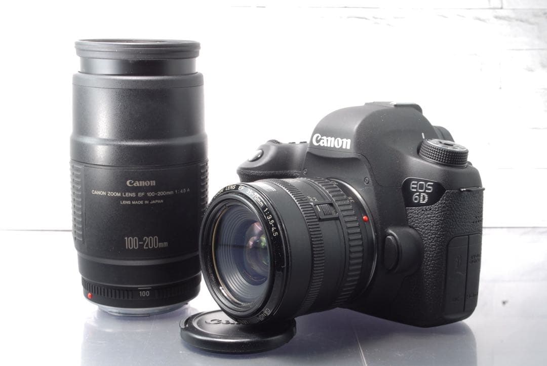 Canon EOS 6D ダブルズームキット 望遠レンズ スマホ転送OK 美品♡