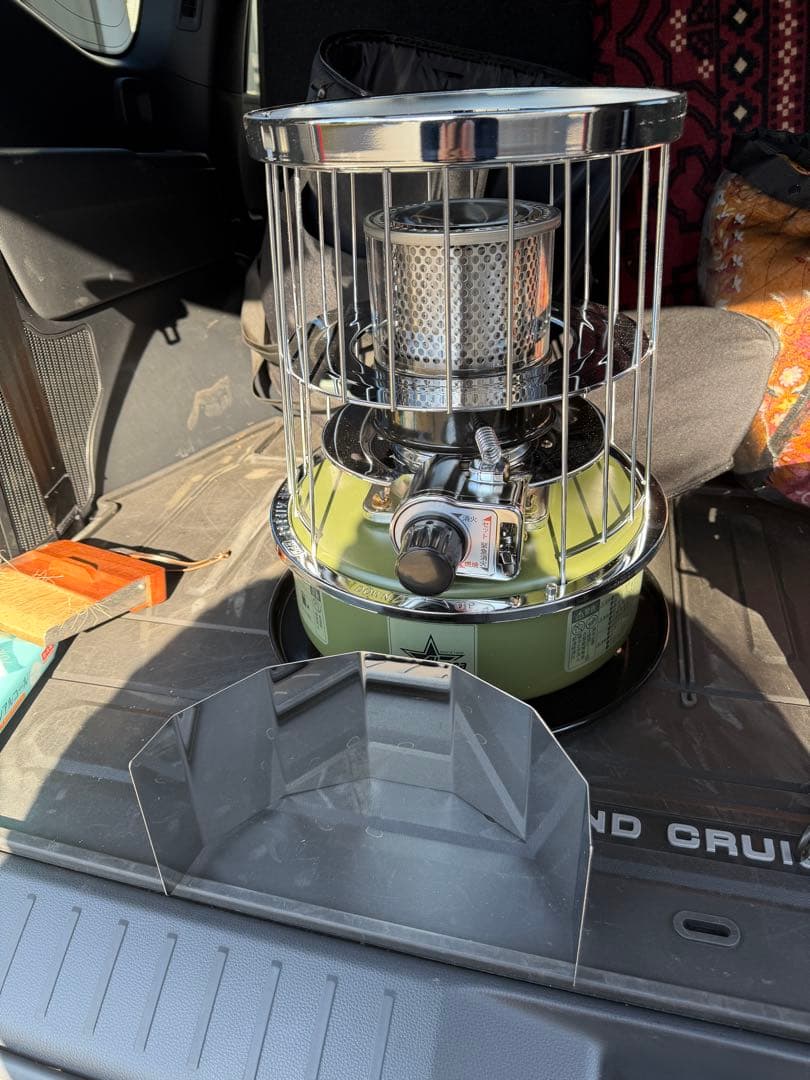 新品未使用　Alpaca ストーブ オリーブ　ケース付き