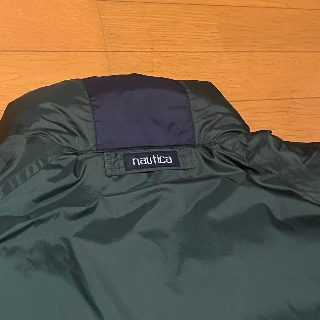 h*o様 【両A面】90s NAUTICA リバーシブル ダウンジャケット