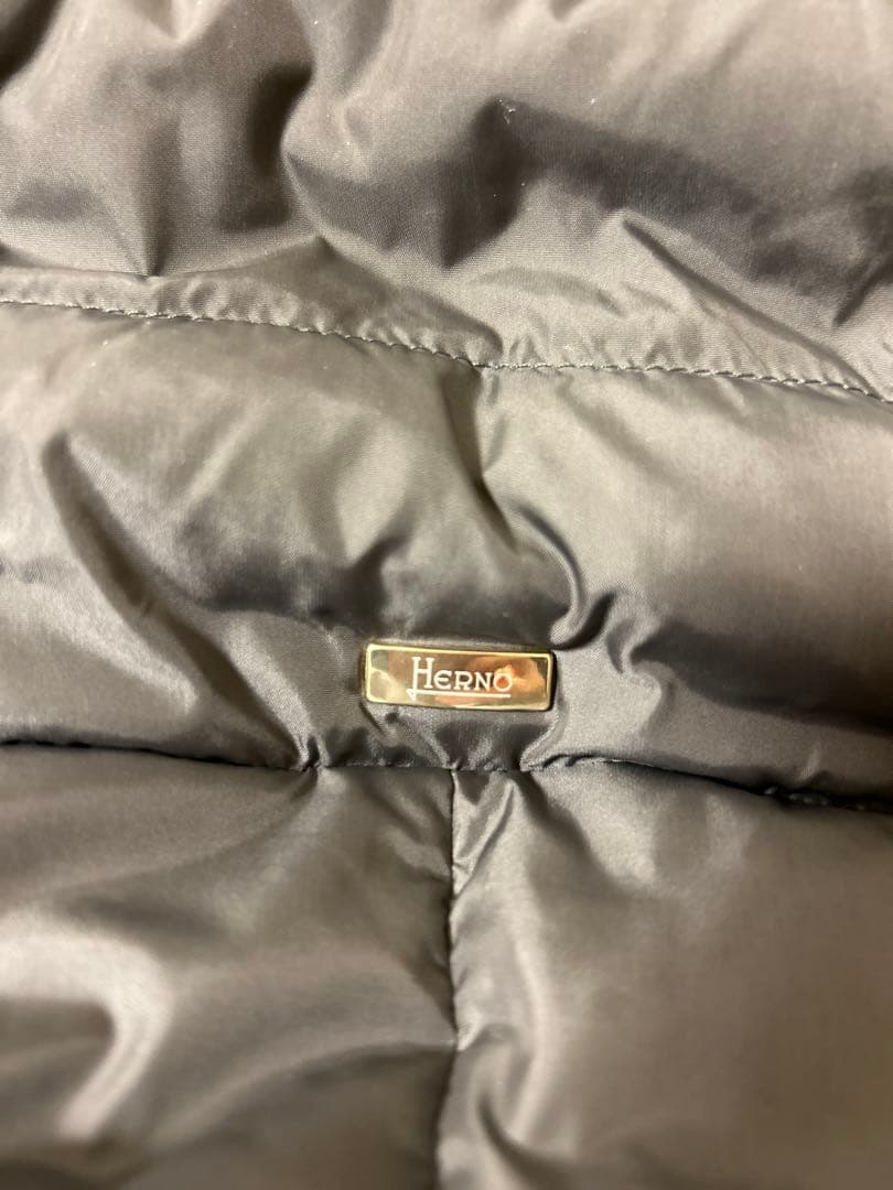 【別注】HERNO×TOMORROWLAND ダウンコート　40