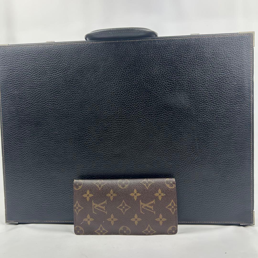 【美品】ダンヒル　アタッシュケース　ダレスバッグ　ダイヤルロック　オールレザー