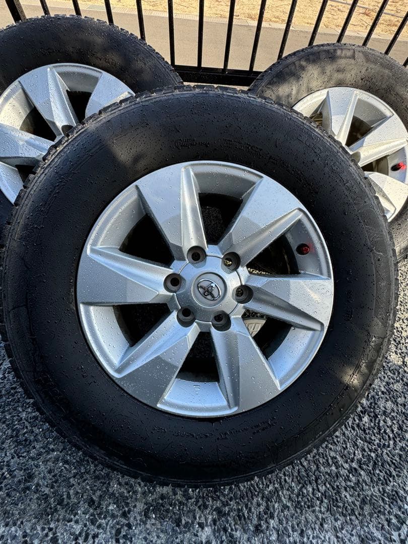 39chan専用　プラド150後期　純正ホイール 17インチ　ハイエース流用