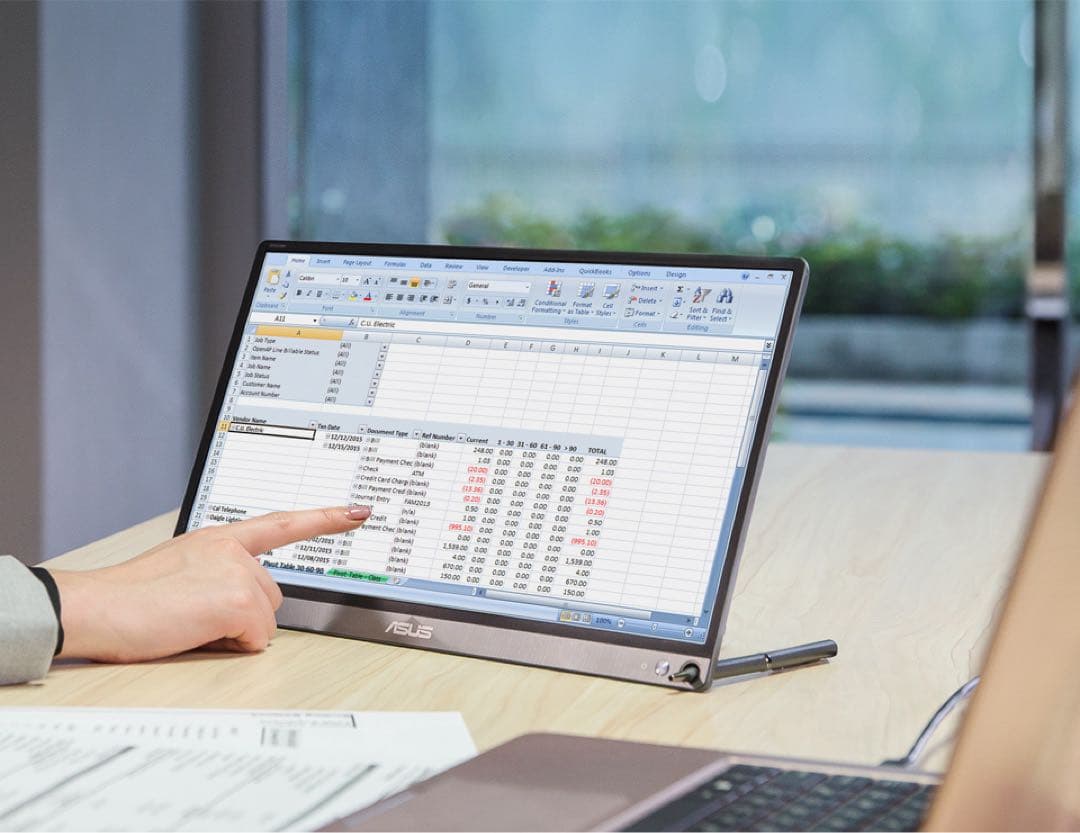 【極美品】ASUS ZenScreenMB16AHモバイルディスプレイ15.6型