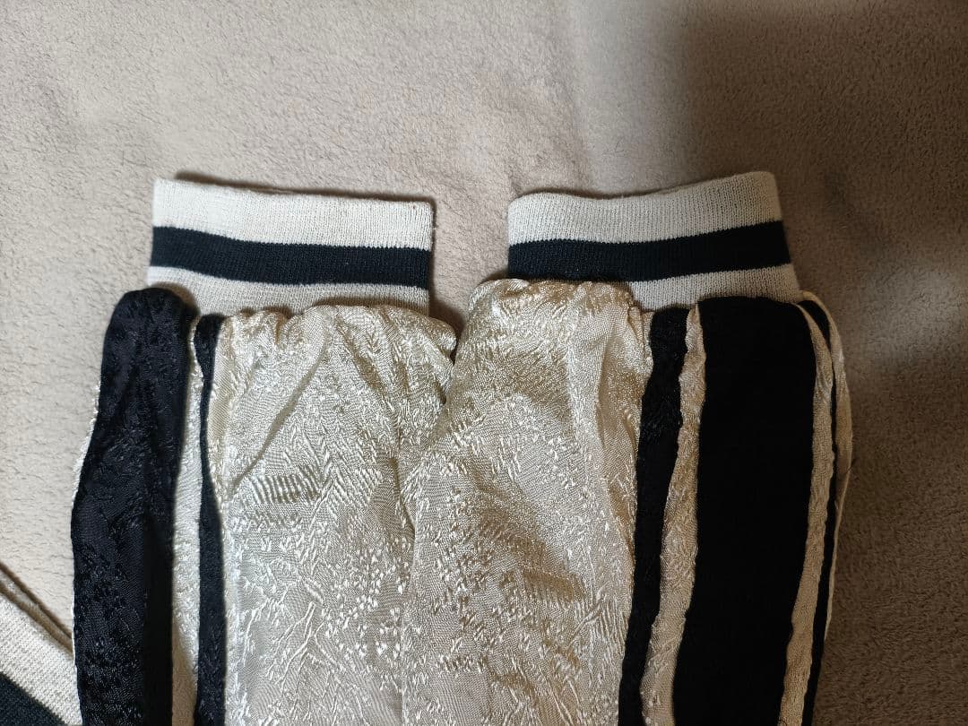 リバーシブル スカジャン刺繍 和柄 猪鹿蝶 花札 メンズ レーヨン