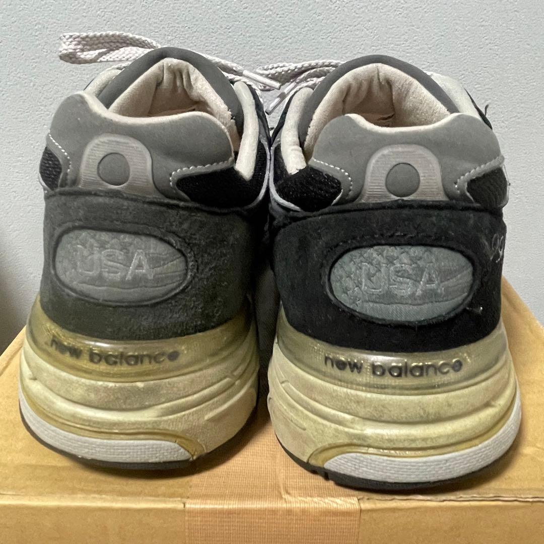 ニューバランス 993 BK 26cm 991 990 993 996