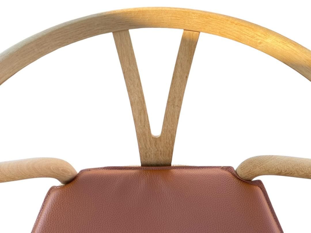 ◯②【ほぼ未使用】カールハンセン＆サン CH24 Yチェア ビーチ クッション付