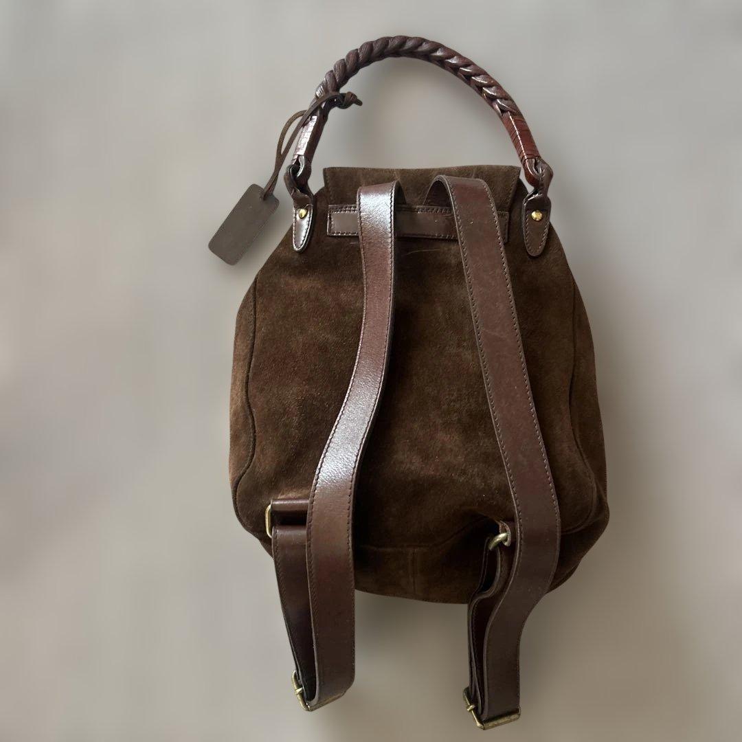 Ralph Lauren スエード リュック茶色　バックパック