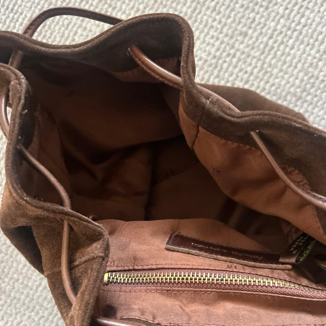 Ralph Lauren スエード リュック茶色　バックパック