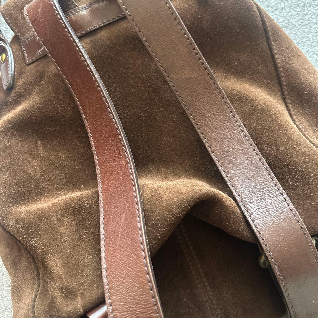 Ralph Lauren スエード リュック茶色　バックパック