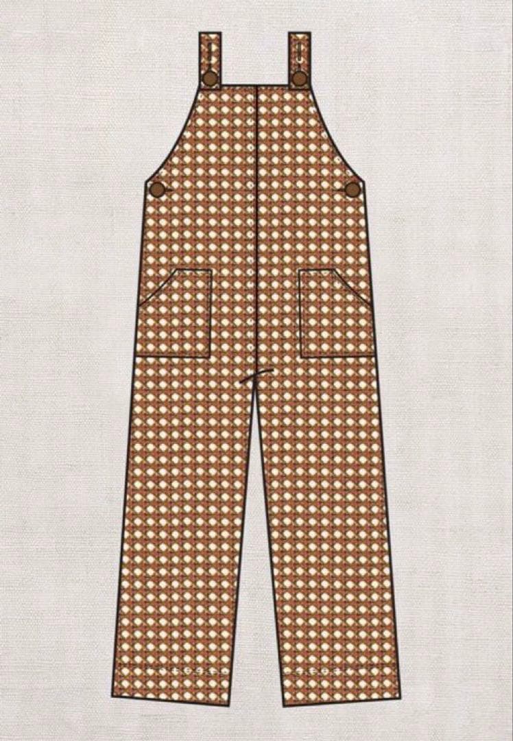 【新品】misha&puff Long Overall Lattice / 2y